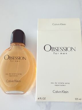 Calvin Klein Obsession for Men-125 Ml (About 90% Full)